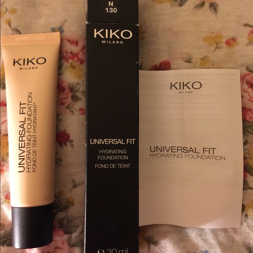 Kiko Milano universal fit hydrating foundation